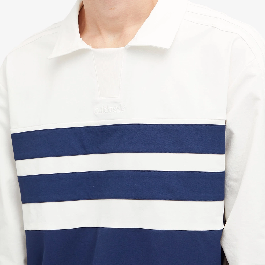 Adidas Originals Men's Train Top Cloud White/Night Indigo